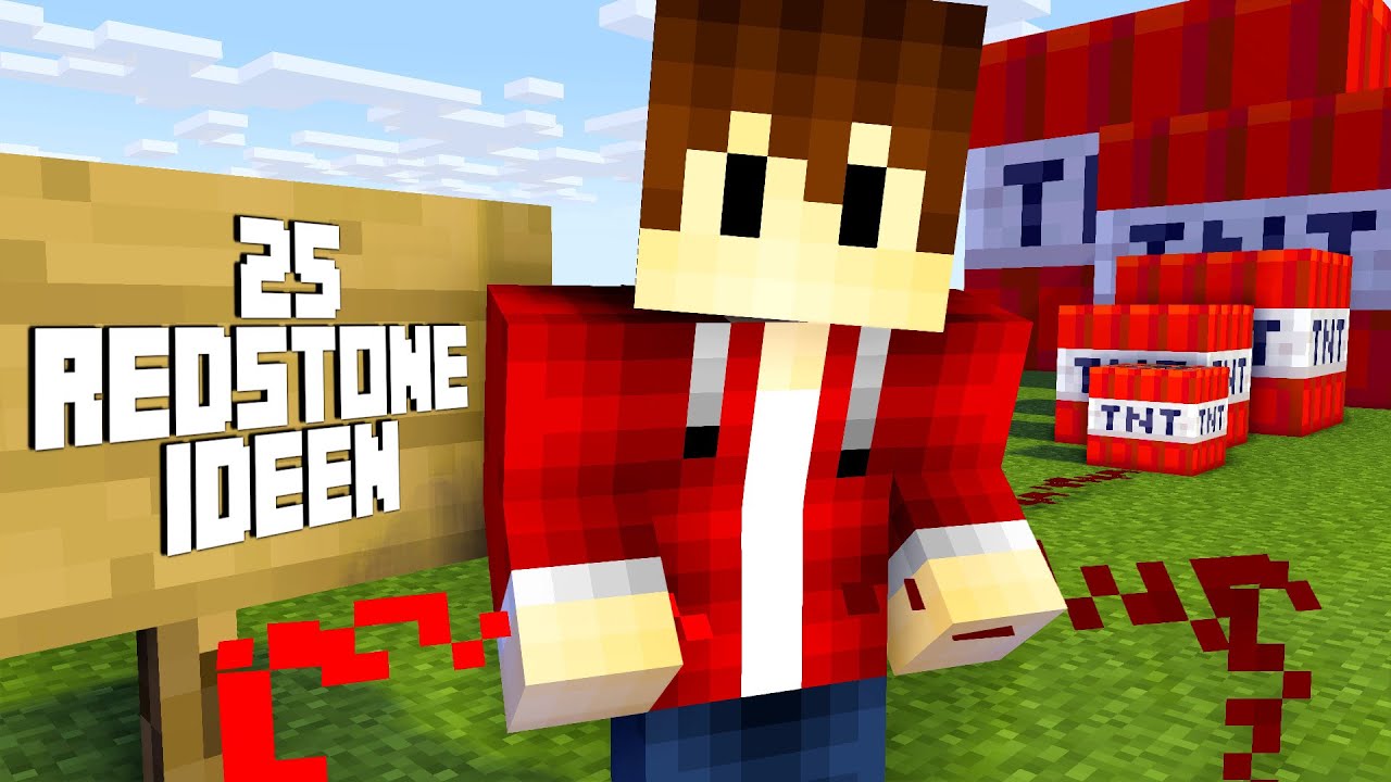💥 25 einfache Redstoneideen in Minecraft | LarsLP