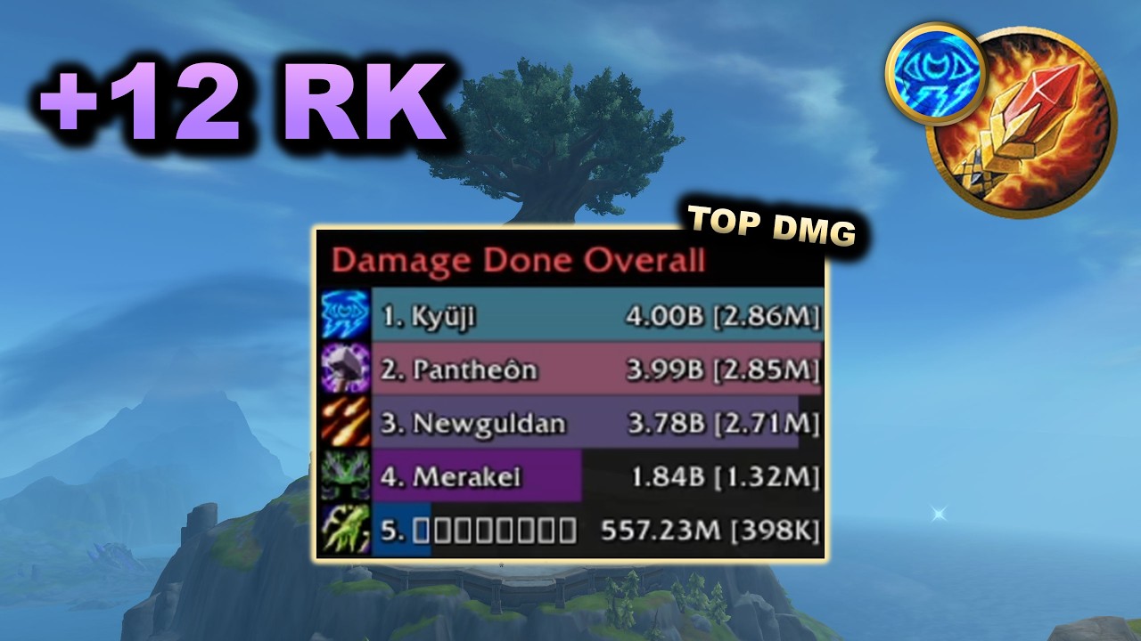 TOPPING THE METERS IN A +12 RK || Arcane Mage M+ PoV | WoW The War Within Season 2