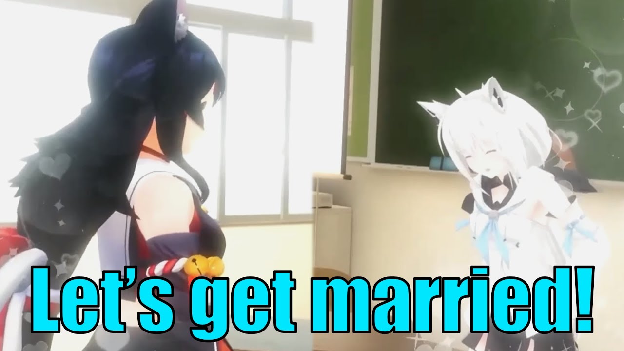 [ 01 Dec 2022 ] Fubuki And Mio Proposing To Each Other [ Eng Subs ]