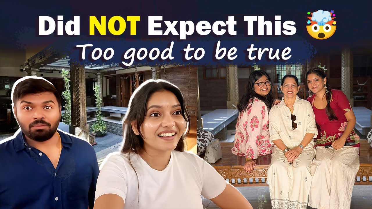 Inside Kerala’s Most Beautiful Airbnb 😍 | 1st day zhala popat 🦜🤣