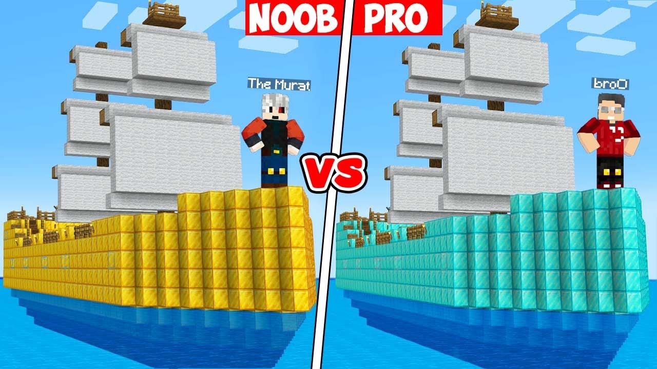 MODERN YAT ŞANS BLOKLARI YAPI KAPIŞMASI - Minecraft