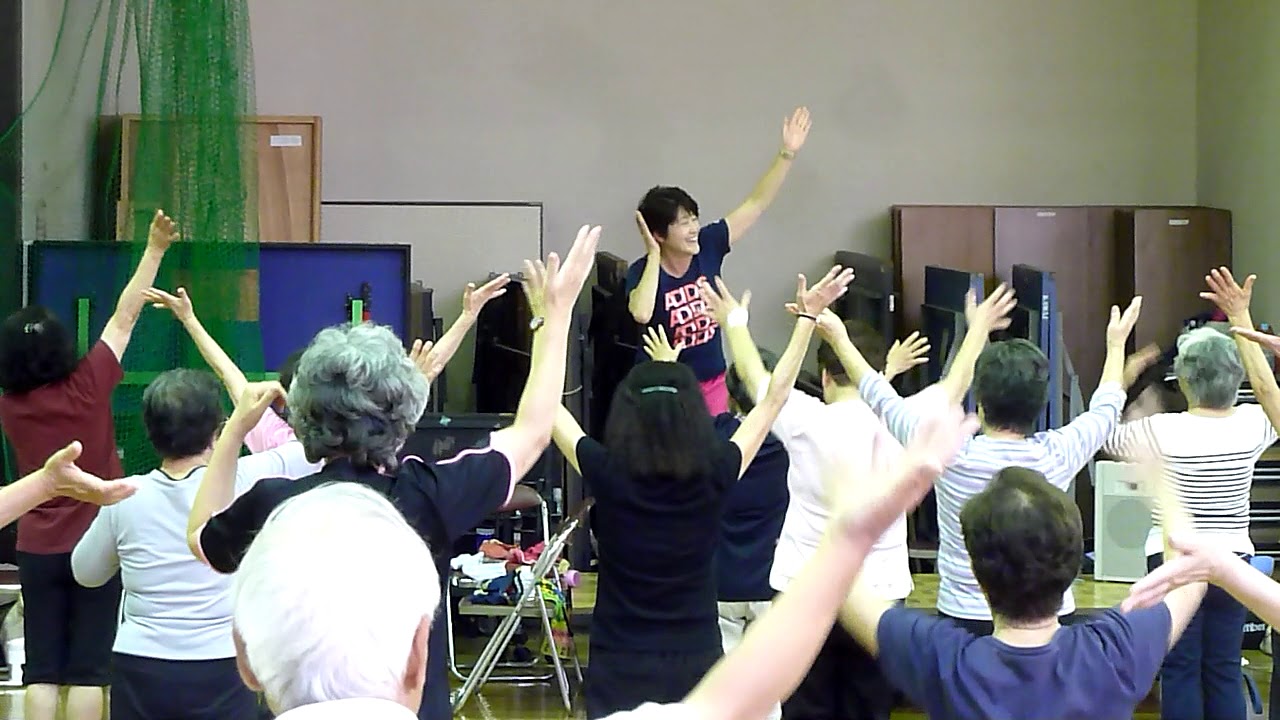 高齢者体操リズム運動　コンビネーション　http://hlpstaff.jp