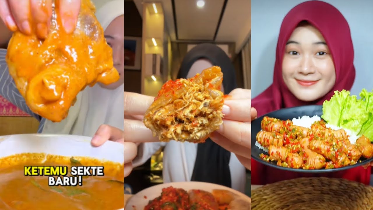 KOMPILASI TIK TOK INI CIA MUKBANG |🍗🥟🍛