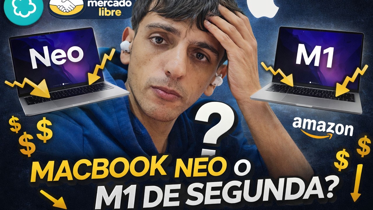ES MOMENTO DE COMPRAR MACBOOK NEO O M1 DE SEGUNDA MANO? apple canibaliza y promete?