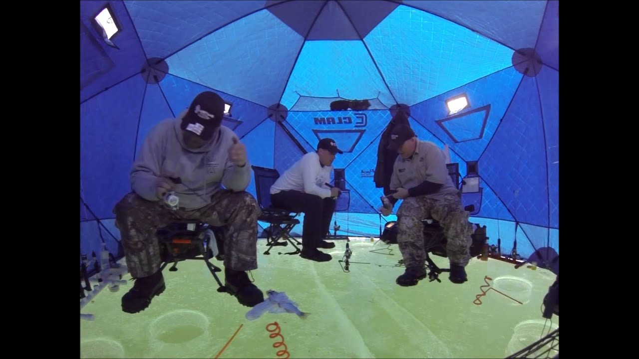 Ice Fishing Starvation Res, Utah 1-23-2016