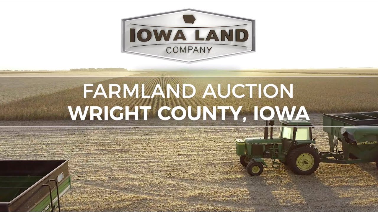 Wright County, Iowa 160 +/- Acres Farmland Auction | 2 Tracts