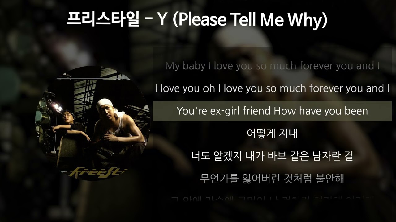 프리스타일 - Y (Please Tell Me Why) [가사/Lyrics]
