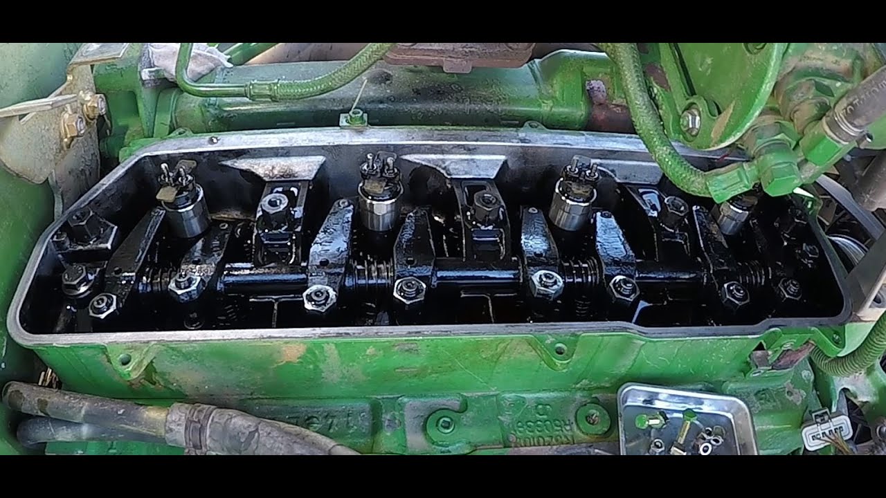 JD 6430P Valve adjustment