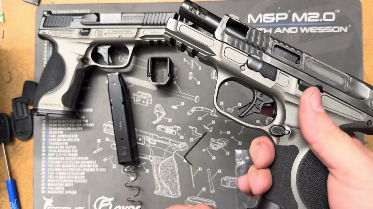 Видео по установке Floyds Custom Shop M&P +6