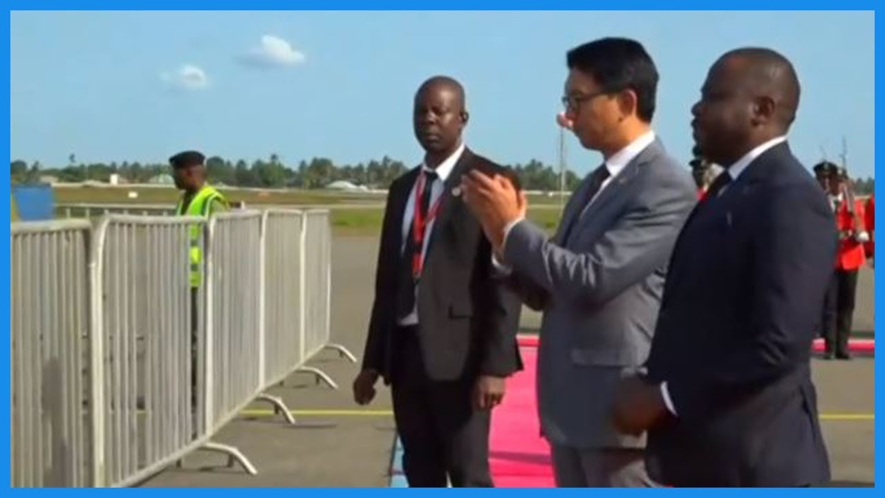 🔴#LIVE: RAIS WA MADAGASCAR ALIVYOTUA NCHINI TANZANIA, APOKELEWA KWA HESHIMA KUBWA