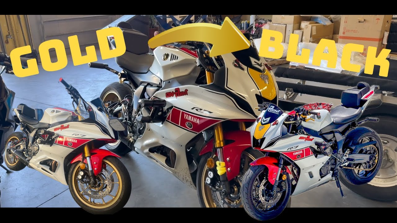 Changing my R7's color from gold to black