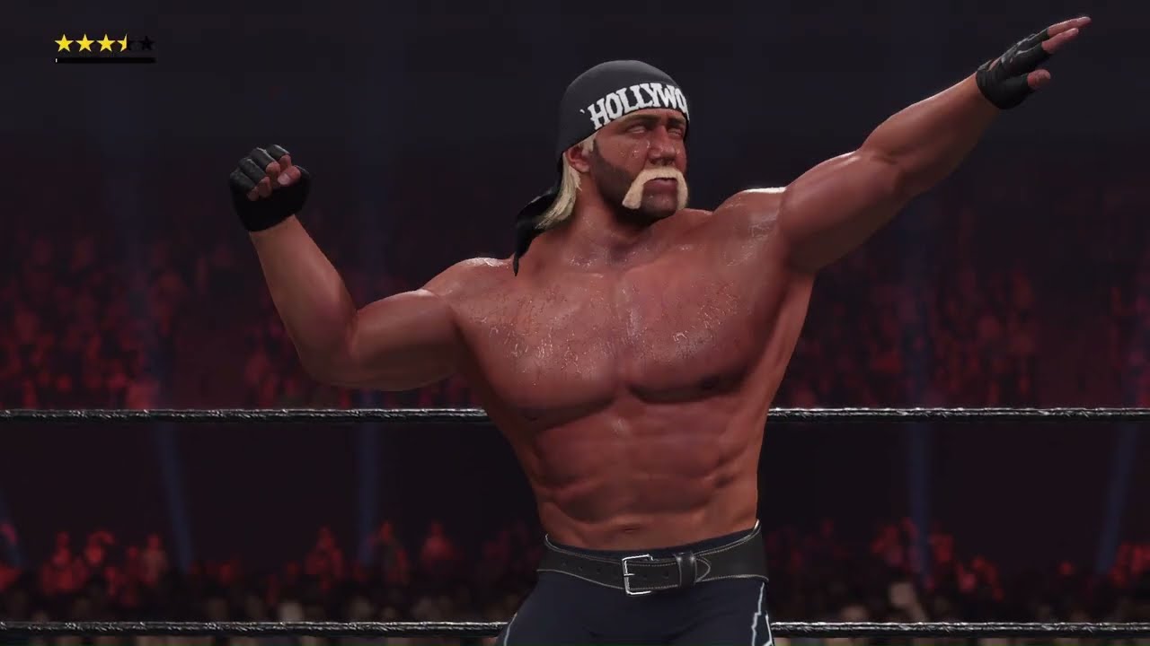 nWo Hogan (w/ Eric Bischoff) vs Ultimate Warrior |WCW Heavyweight Championship|Souled Out|WWE 2K25