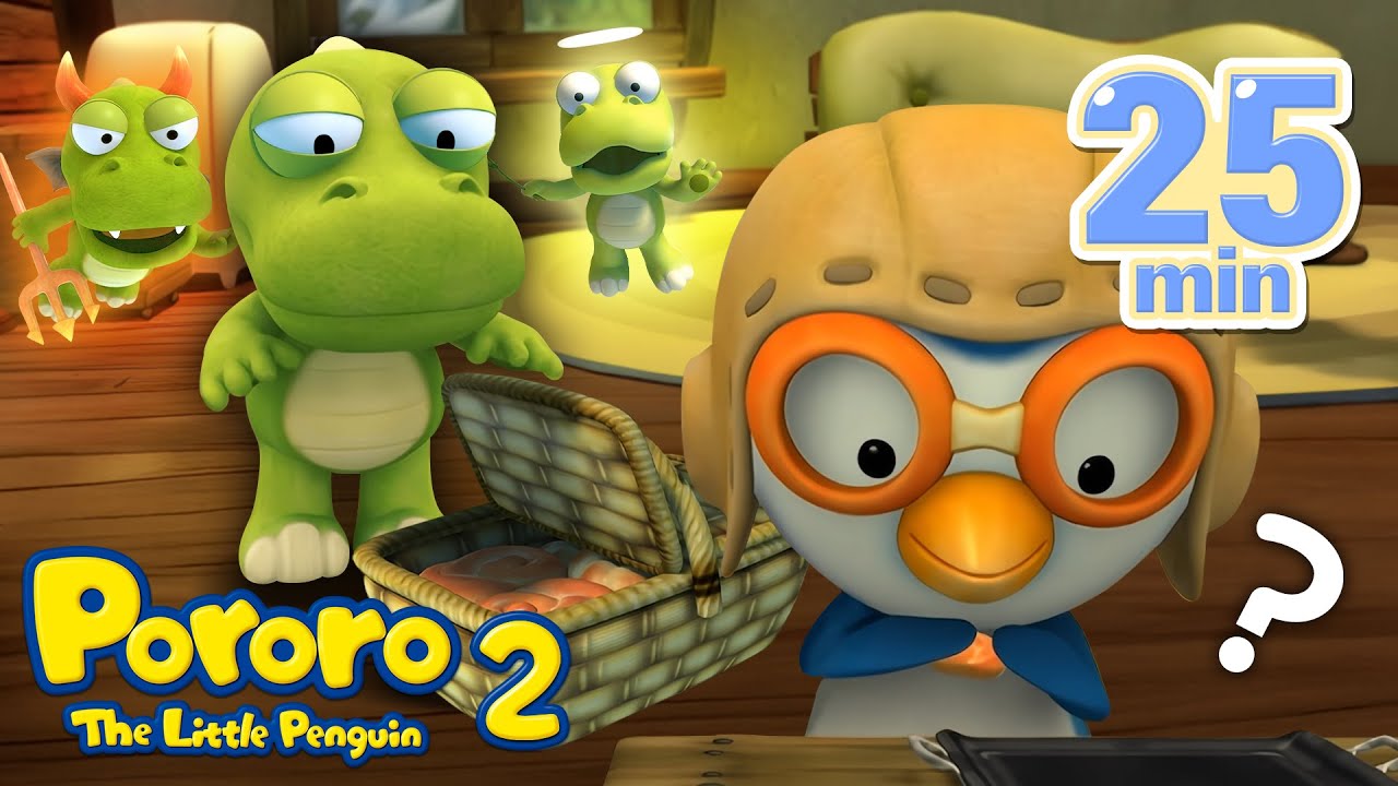 Pororo Season2 [4K] 41-45 | Learn Good Habits | Pororo Episode Club