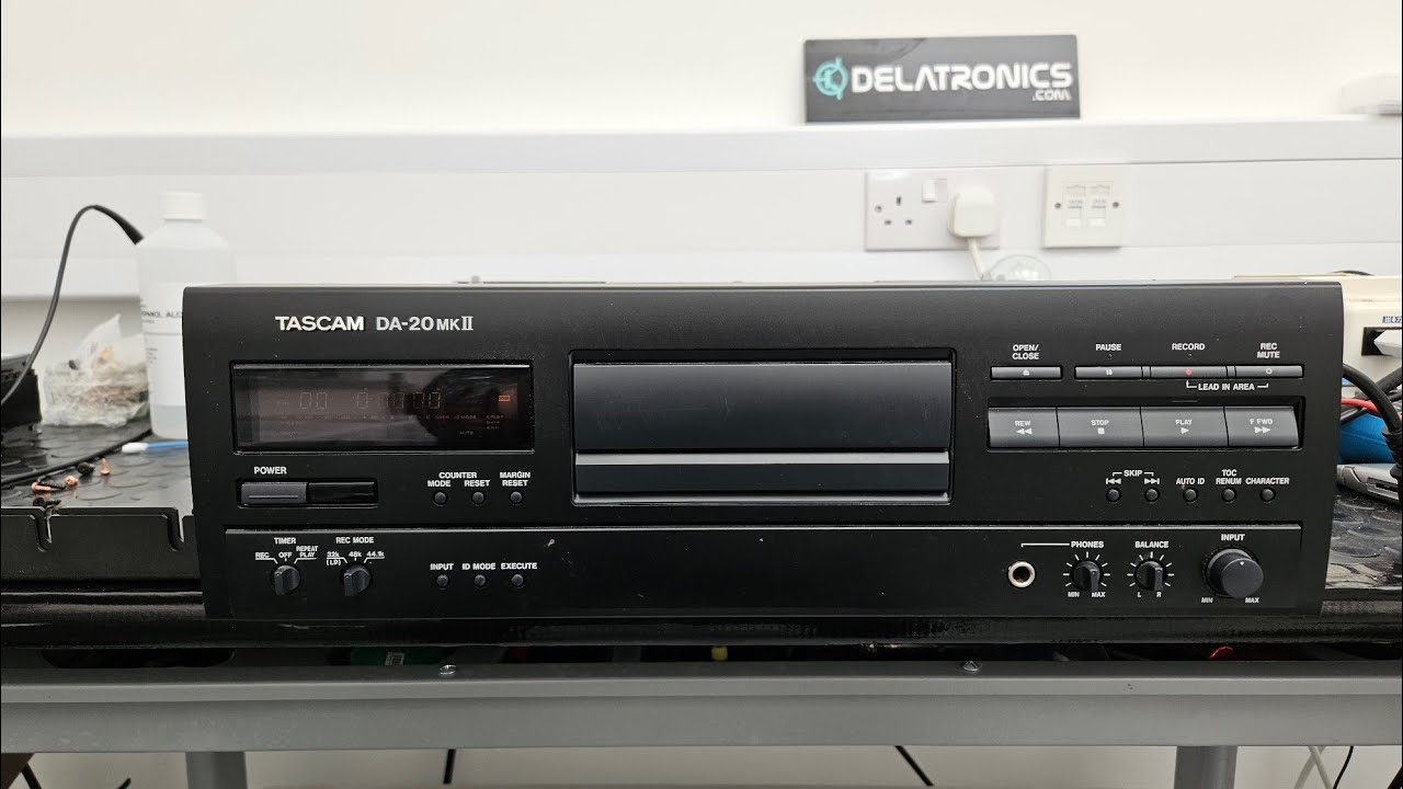 Tascam DA-20 Mk2 Error code 1 and General Service.