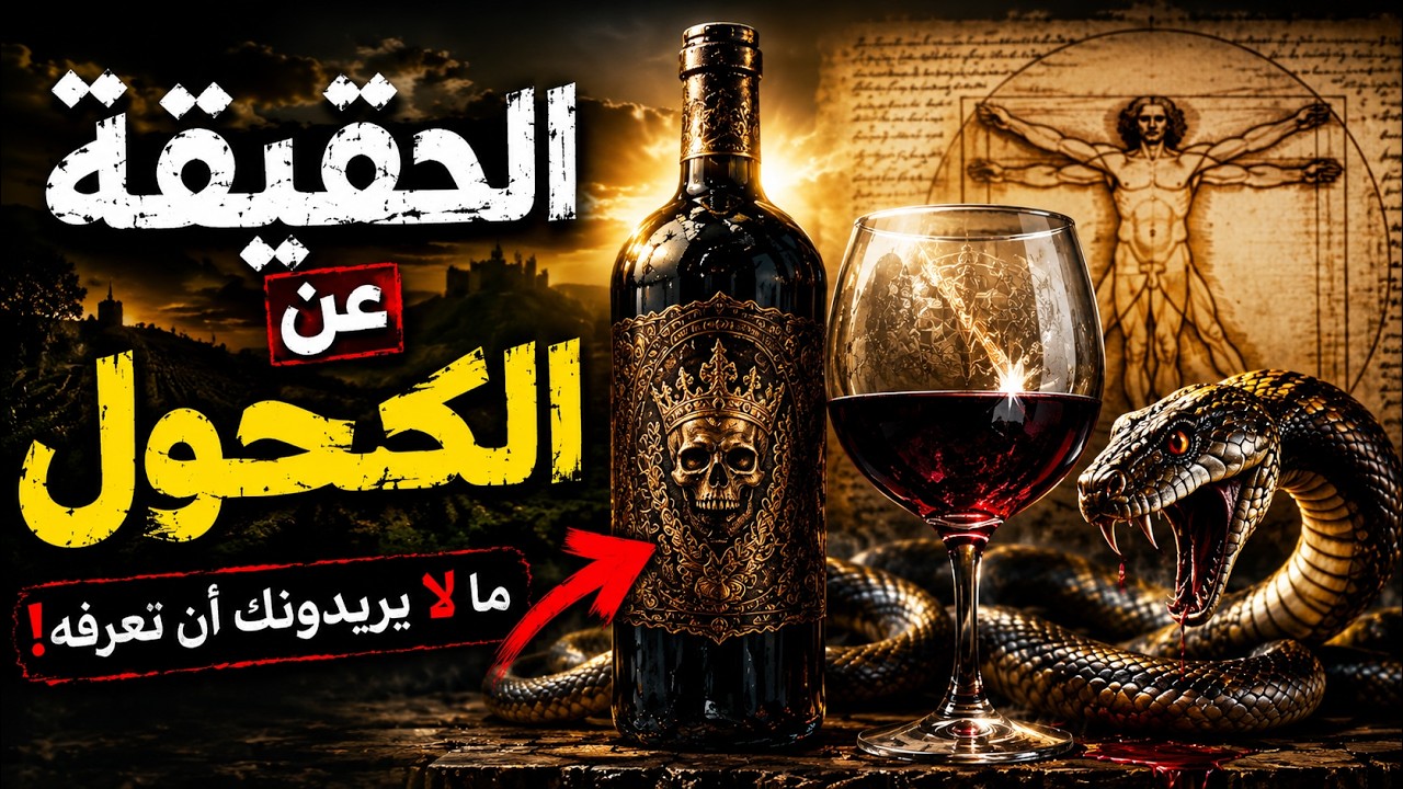 الكُحُول: الأسرار الروحية والحقائق المخفية عن الخمر