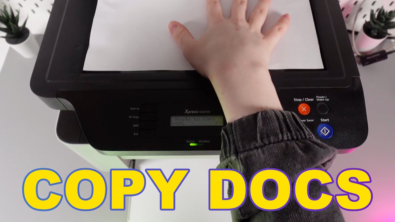 Samsung Xpress M2070W: как копировать документы