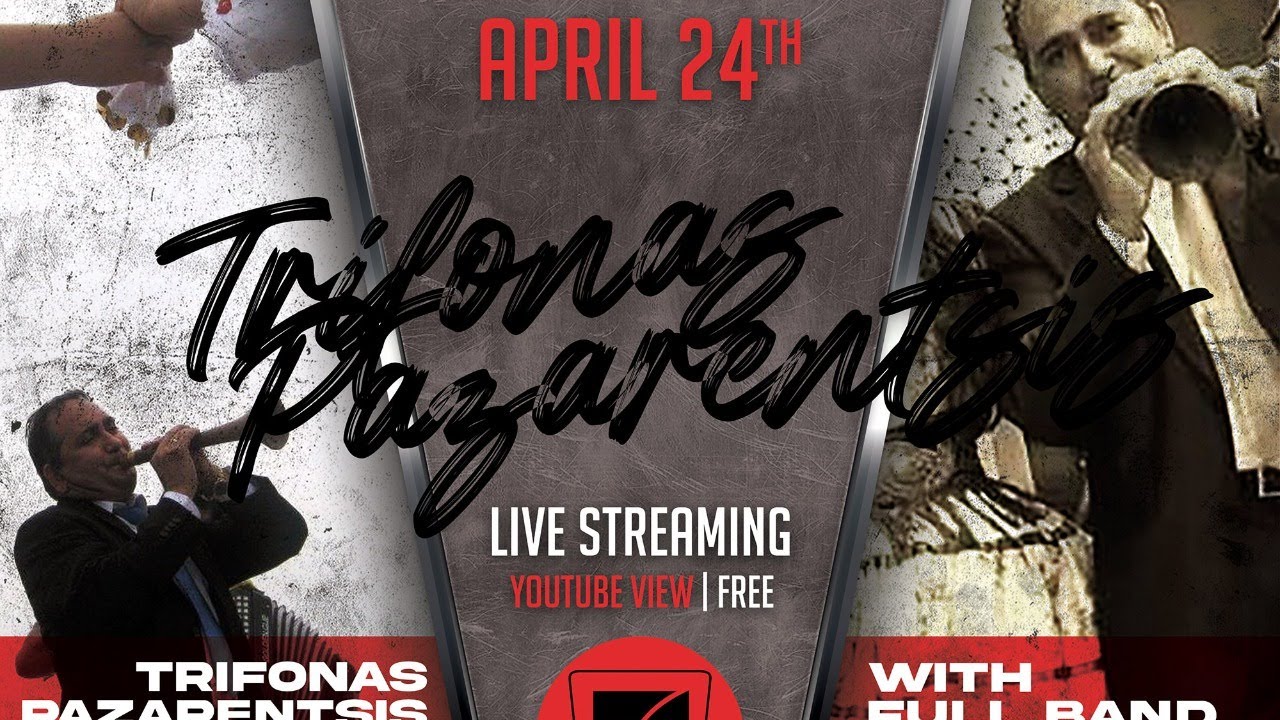 Live Stream - Trifonas Pazarentsis & Full Band || 24.4.2021 By Seven Tv