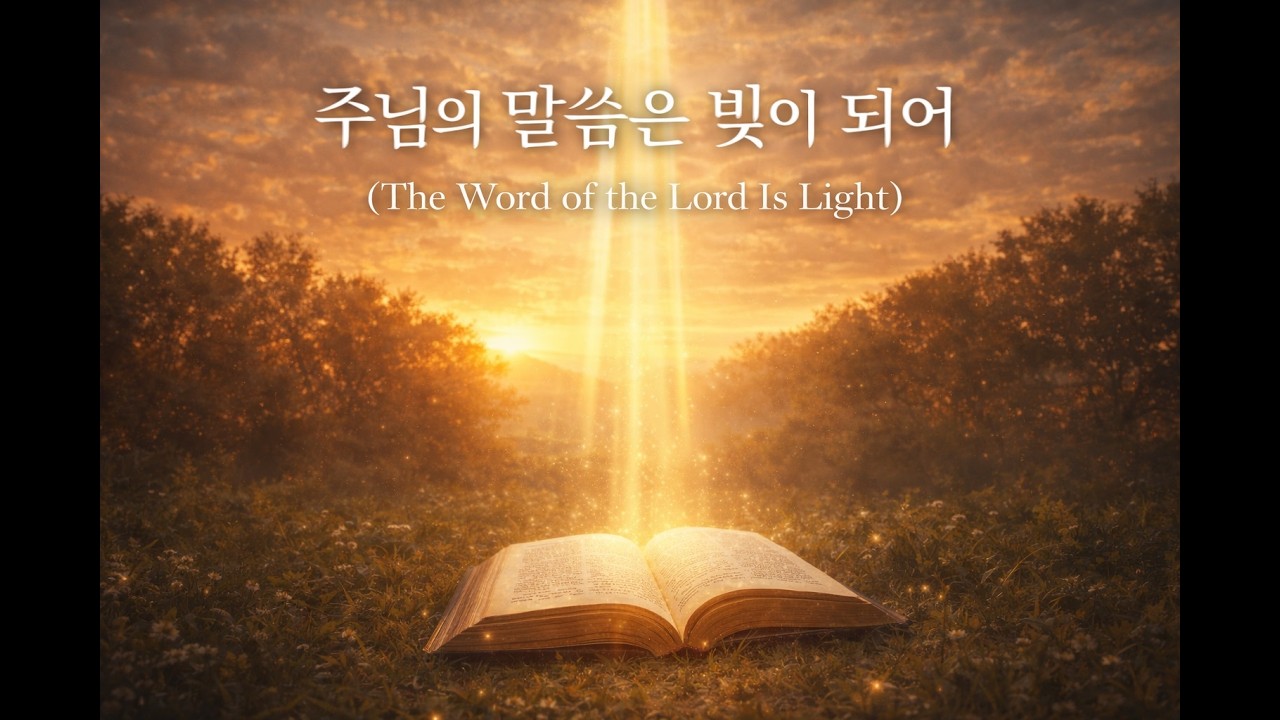 주님의 말씀은 빛이 되어 (The Word of the Lord Is Light) | Psalm Inspired Catholic Hymn Prayer&Meditation Music