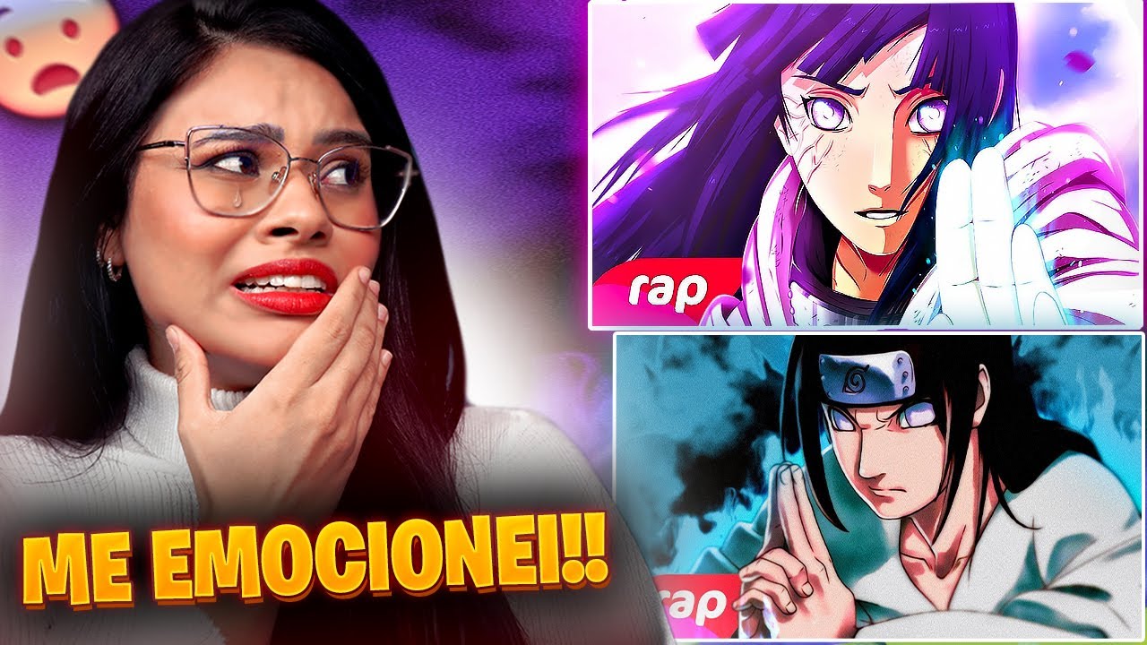 Rap da Hinata - SE FOR POR VOCÊ & Rap do Neji - O PREÇO DA LIBERDADE | 7MINUTOZ -  REACT