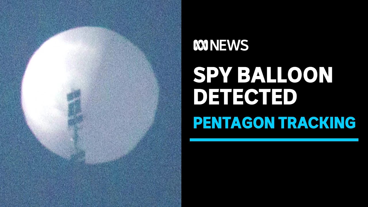 US Defence officials track suspected Chinese surveillance balloon | ABC News