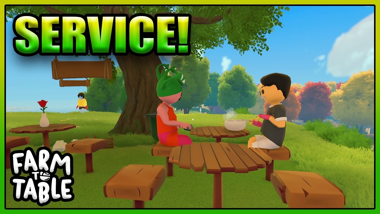 A Cute Little Outdoor Restaurant! - Farm To Table - First Look