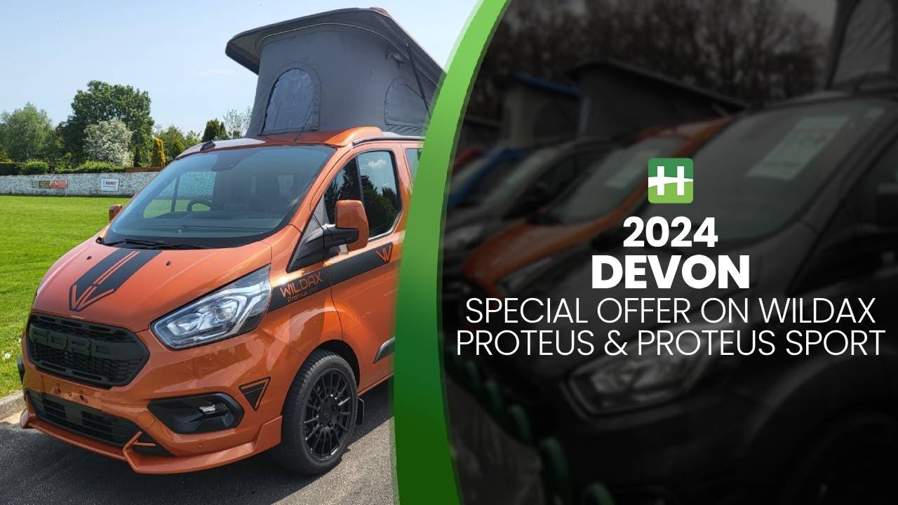 Highbridge Caravans Devon Branch - Special Offer on Wildax Proteus & Proteus Sport