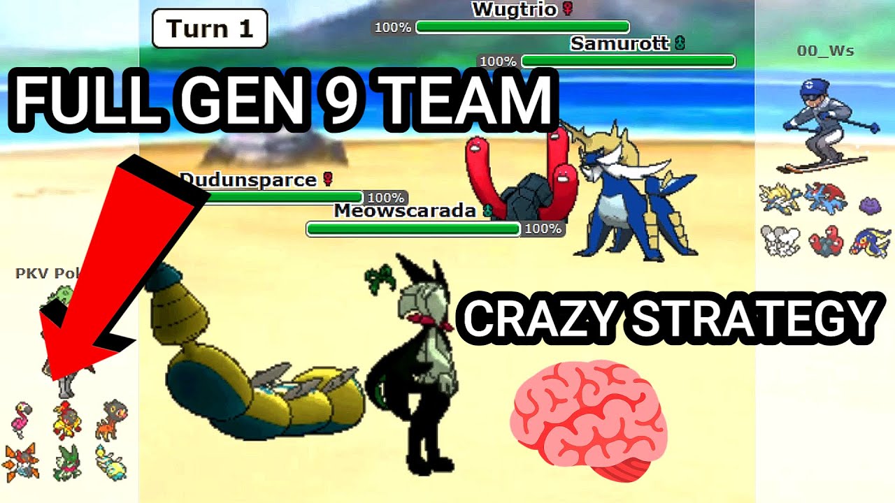 Full Gen 9 Team Breaks Everything! (Pokemon Showdown) (Doubles OU)
