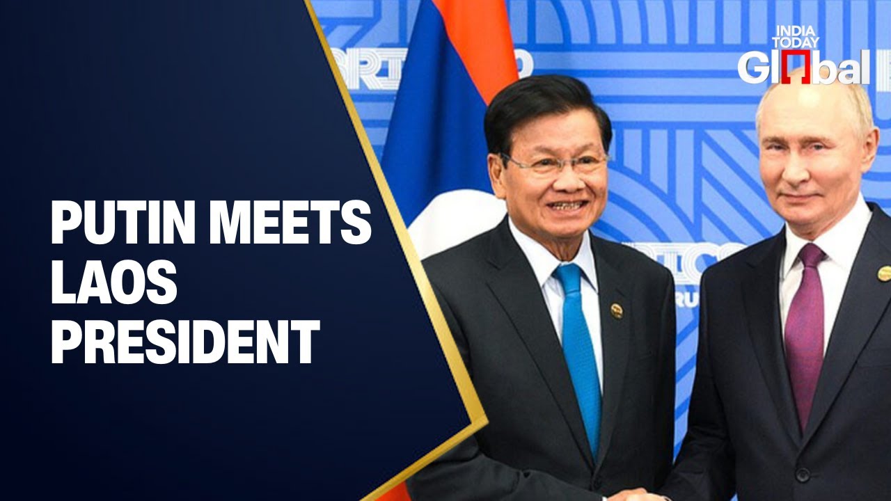 LIVE: Putin Welcomes Laos President at the Kremlin for Bilateral Talks