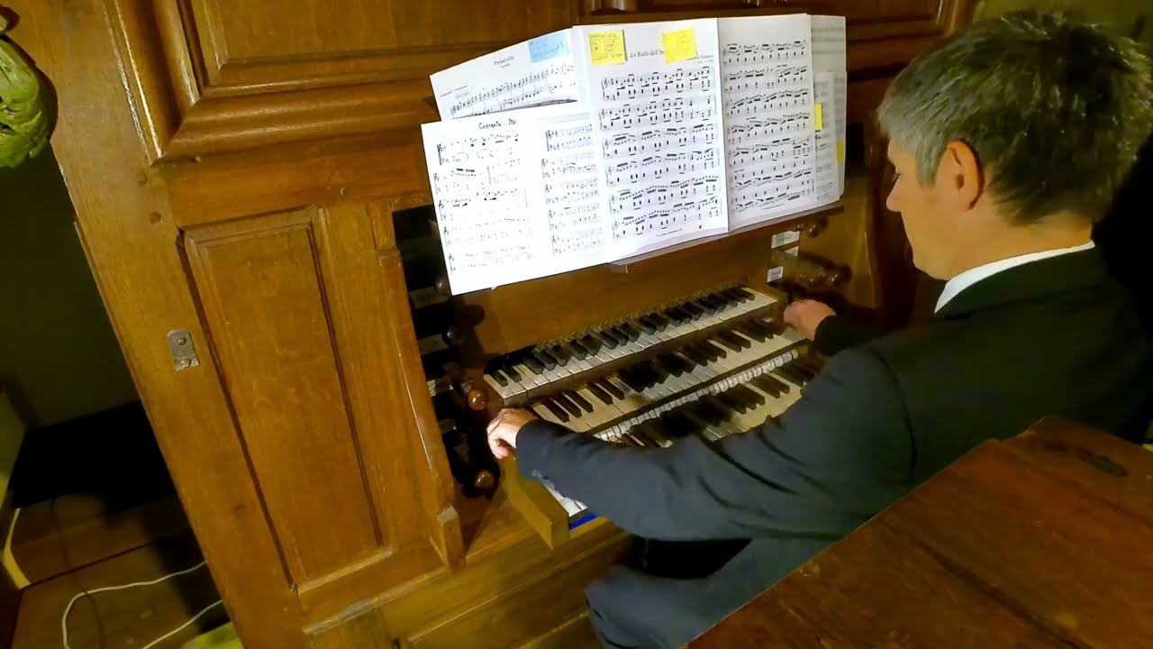 Antonio Valente : Lo Ballo dell'Intorcia à l'orgue de Domgermain par Frédéric Deschamps