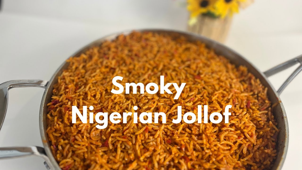 HOW TO MAKE NIGERIAN SMOKY party JOLLOF | tips for perfect flavor