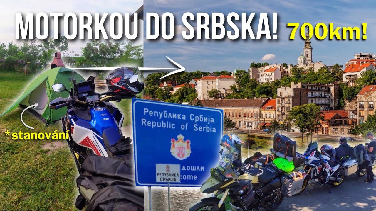 MotoRoadTrip #1 Srbsko 🇷🇸 a Kosovo 🇽🇰 |Honda Africa Twin 1100|BMW F800 GS|CZ