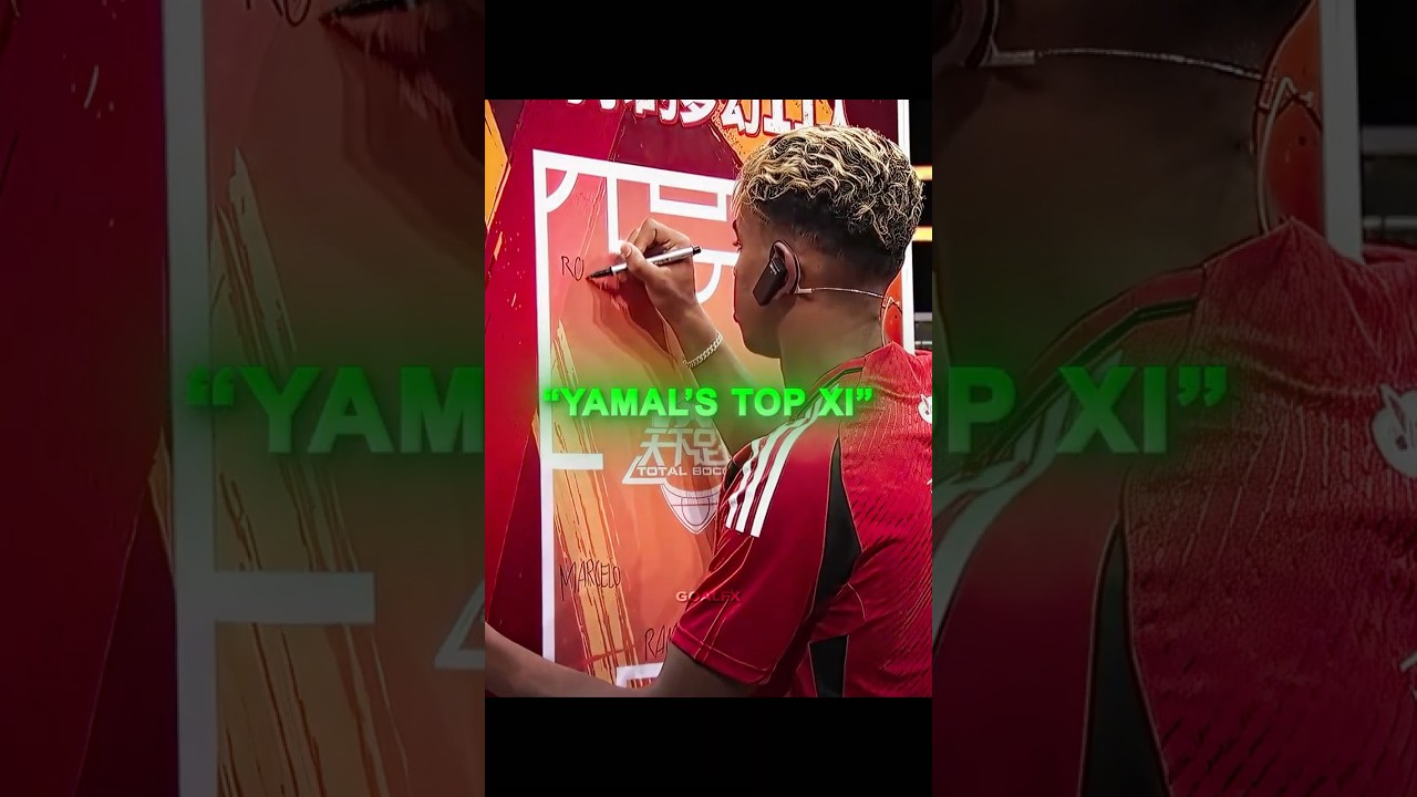 Lamine Yamal's All-Time XI Is INSANE💀🔥