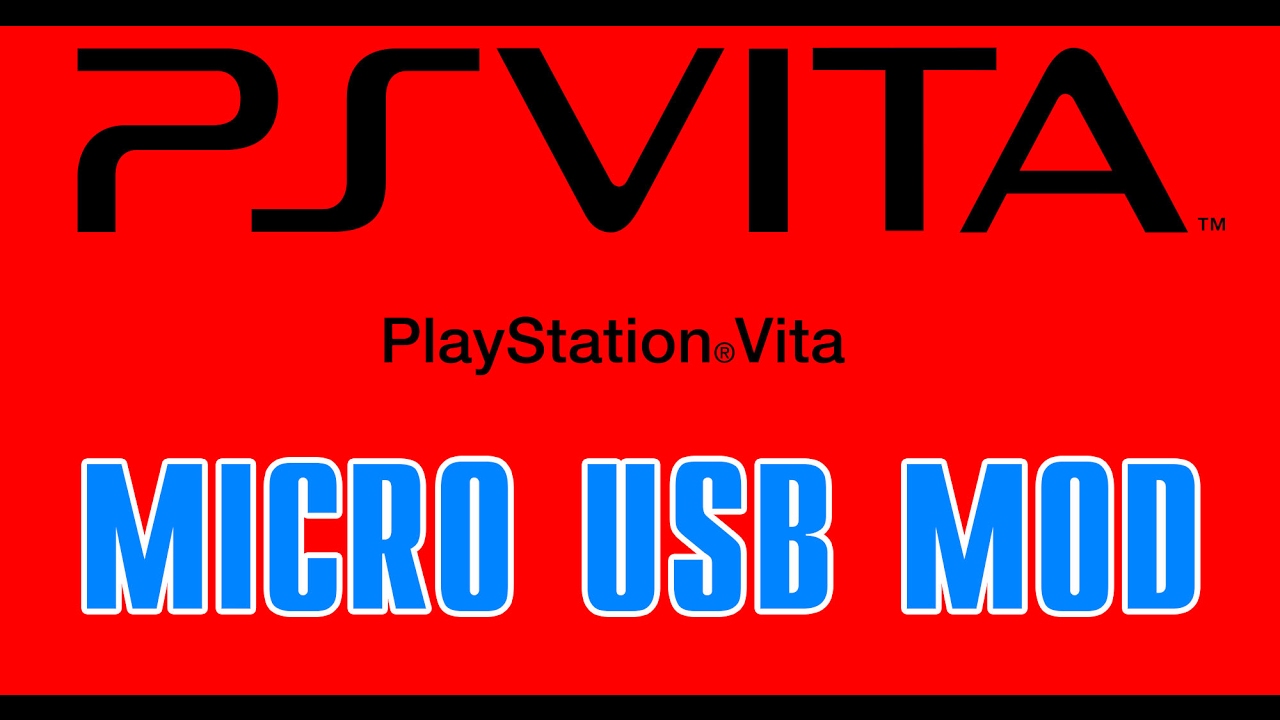 PS VITA micro USB mod / устанавливаем микро USB на PS VITA