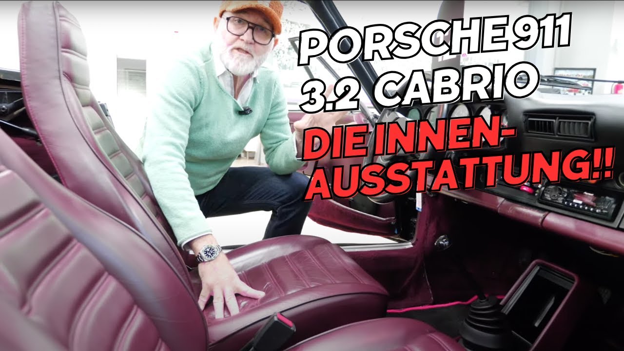 Porsche 911 3.2 Carrera Cabrio, Bj. 1986