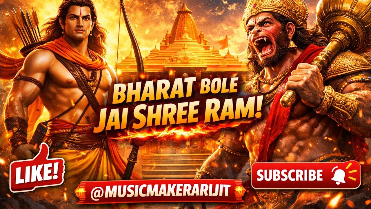 Jai Shree Ram × Hanuman Ji | Ayodhya Ram Mandir Dance Bhajan @MUSICMAKERARIJIT @TSeriesBhaktiSagar 