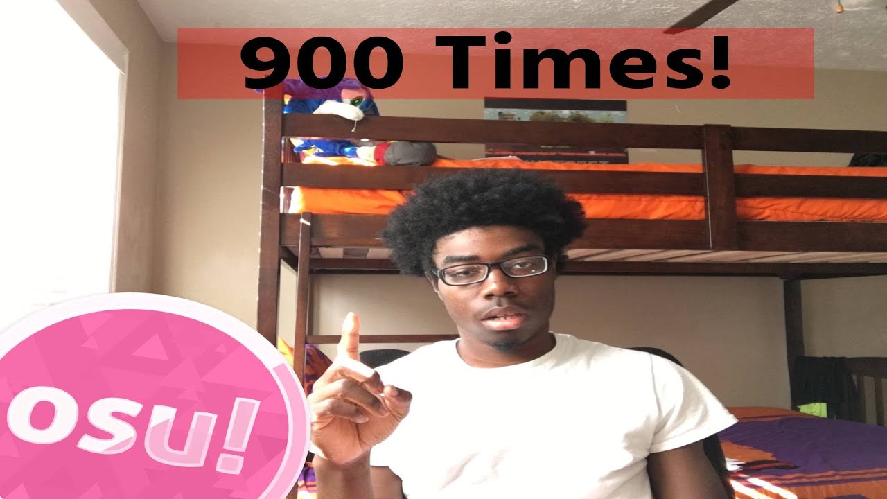 Saying Osu! 900 Times! (900 Subscriber Special)