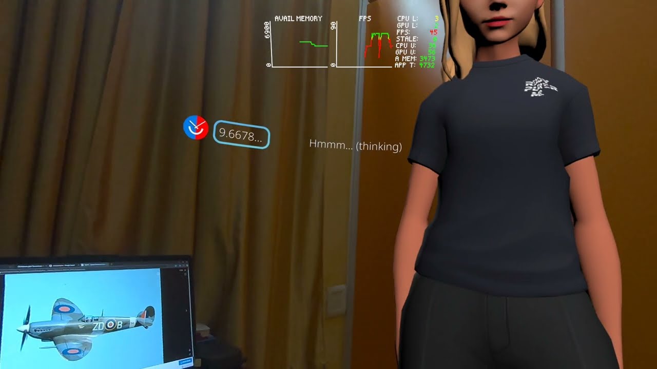 hAI! Friend MR Meta Quest Passthrough Camera API test