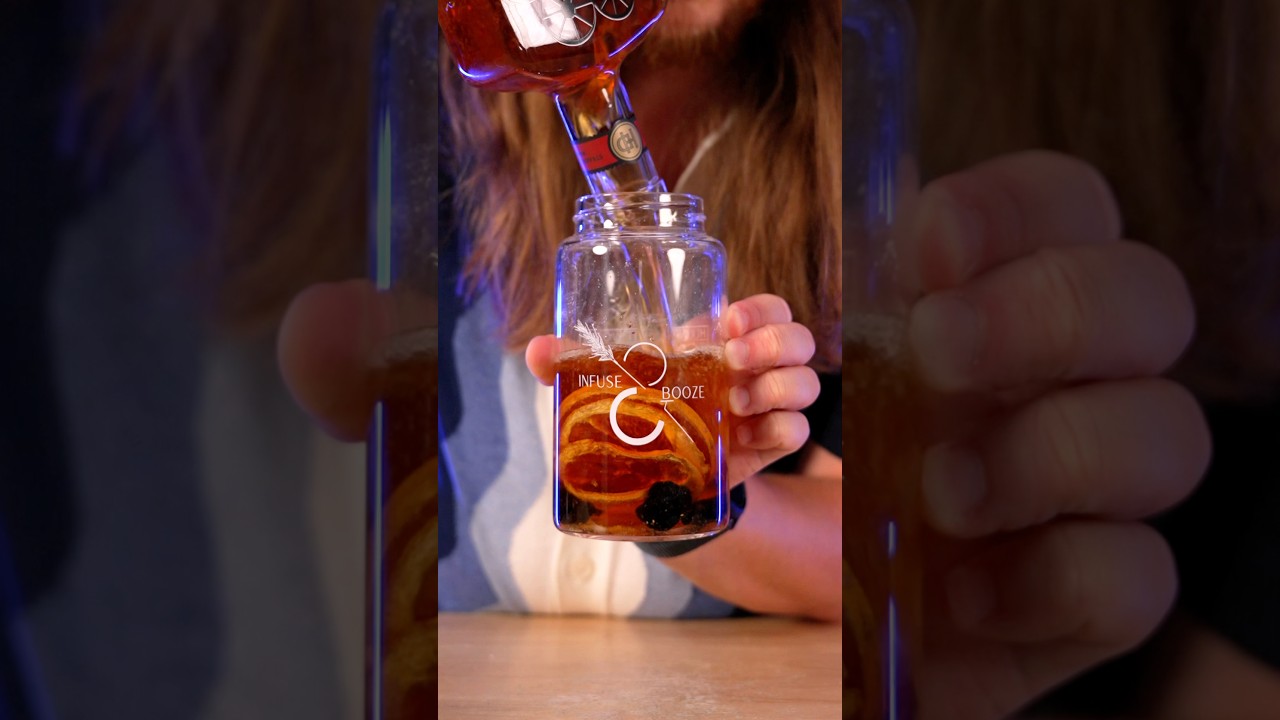 I left Pre-made Old Fashioned in Bourbon for a week
