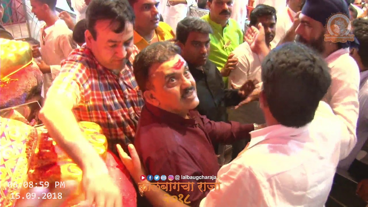 Sanjay Nirupam At LALBAUGCHA RAJA ,15th September 2018