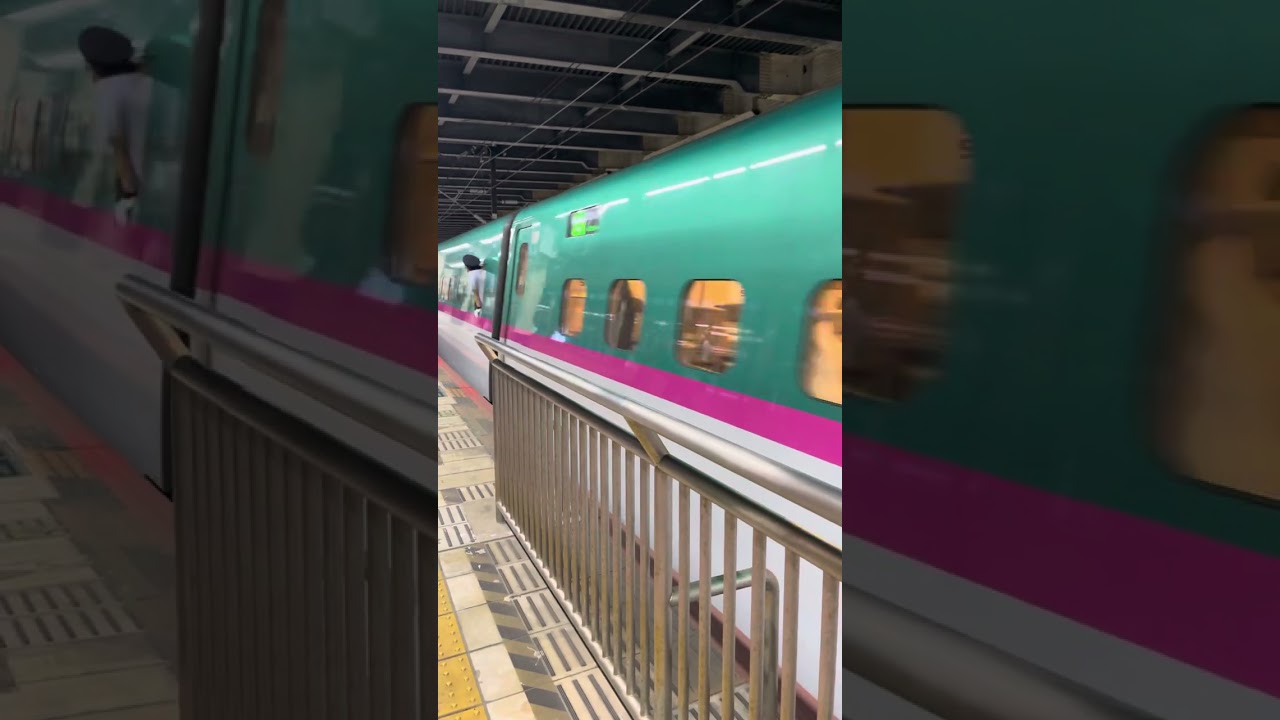こまち＋はやぶさ、だぞー！