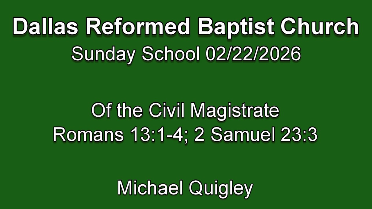Of the Civil Magistrate