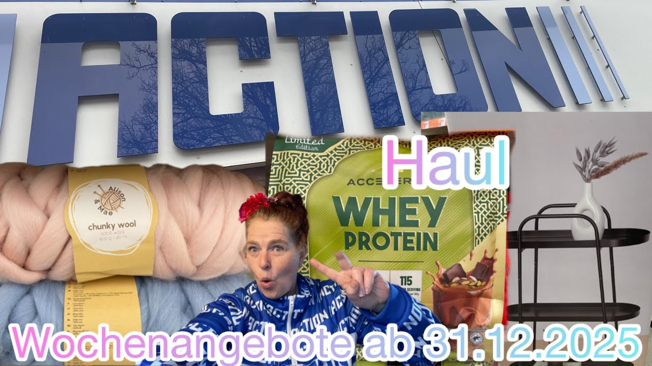 #action  #vlog  #haul ❤️ Action 🤩 Neuheiten 😳Wochenangebote 31.12.❤️ Letzter Haul 25 🤩 anschauen🤩