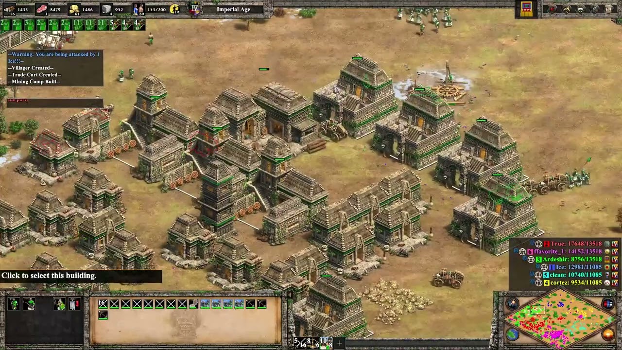 True & Ffavourite carry me in high elo DM 3v3 - Age of Empires II DE