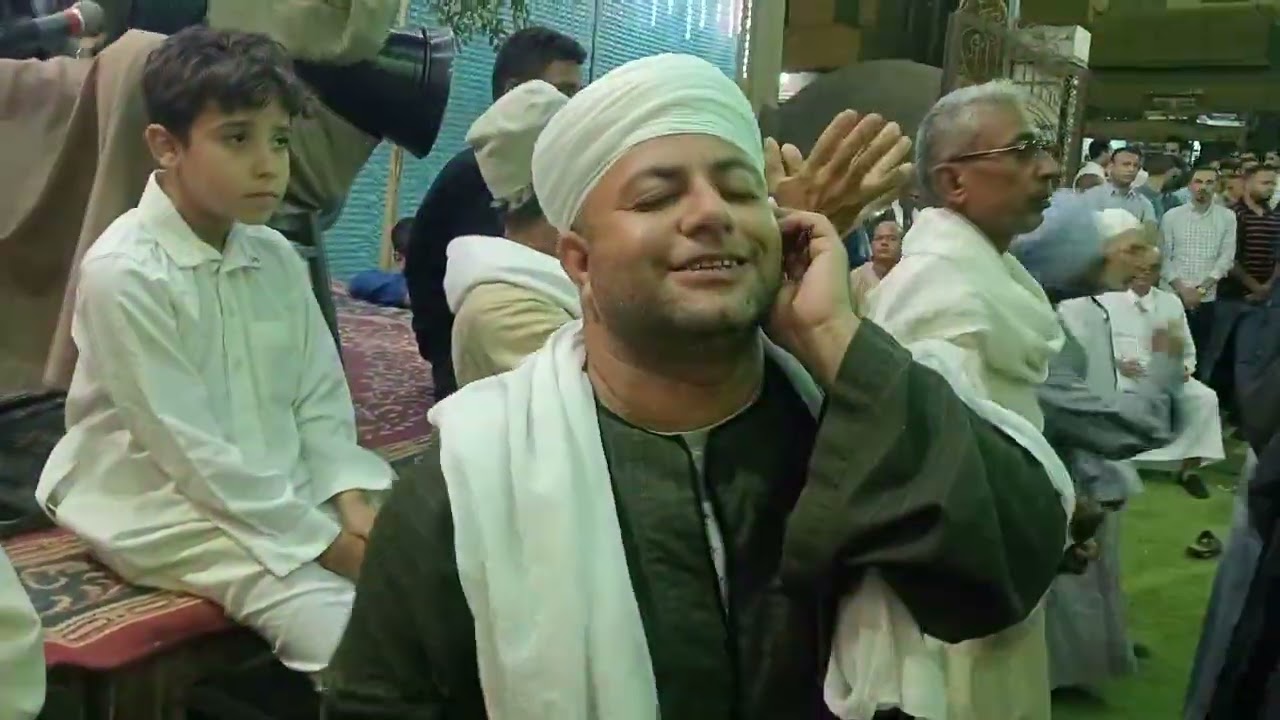 الهيمان في مدح الرسول💥 الشيخ أحمد أبو فاروق في قرية البرقى الفشن بنى سويف 🎻 2023
