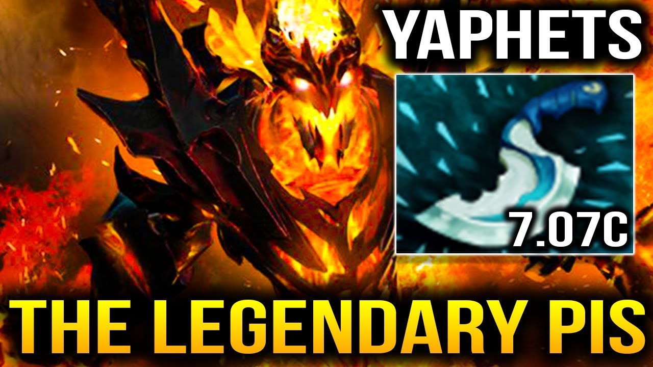 Yaphets Shadow Fiend - Legendary SF Player in Dota 2 7.07c