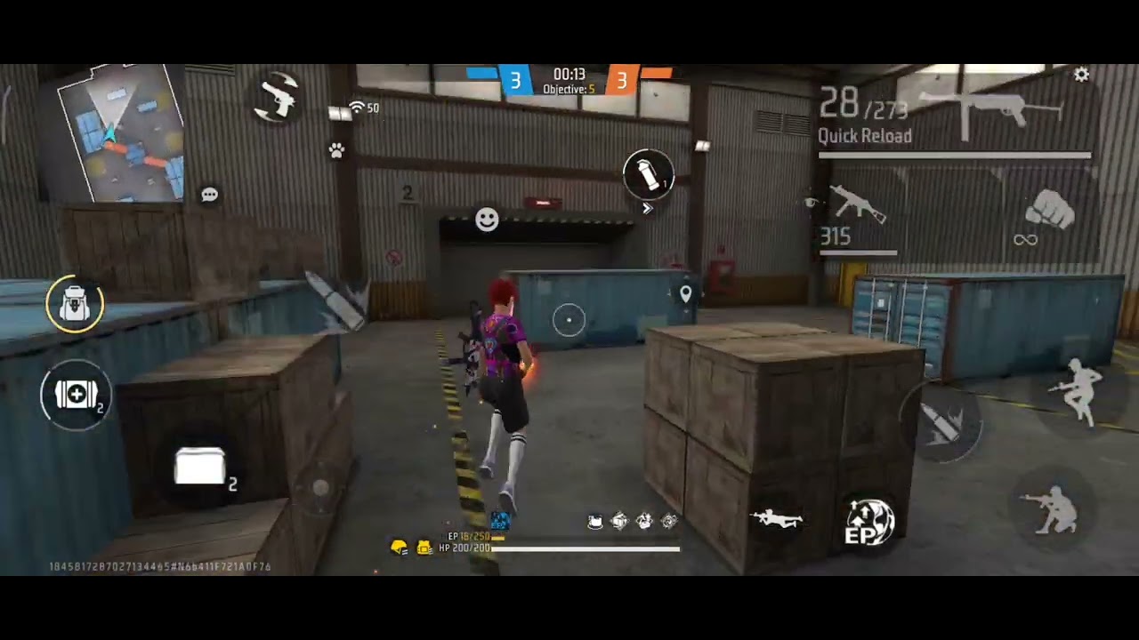 Free fire video game play 1vs1 poco x3 pro Game play #freefire #freefireshorts #garenafreefire