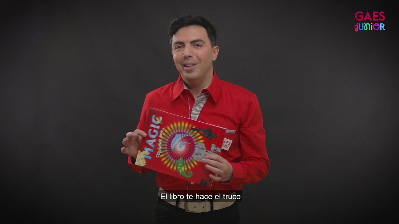 El libro mágico, truco de magia.