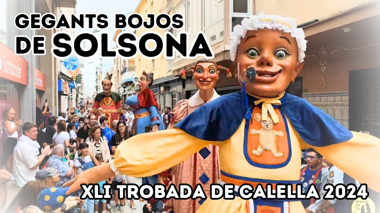 GEGANTS BOJOS DE SOLSONA | XLI Trobada gegantera de Calella 2024