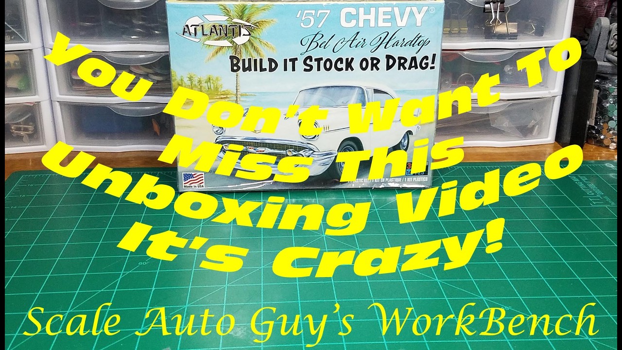 **UNBOXING** 1957 Chevrolet BelAir by Atlantis - Episode 97