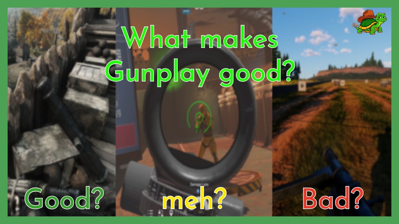 How should gunplay be?